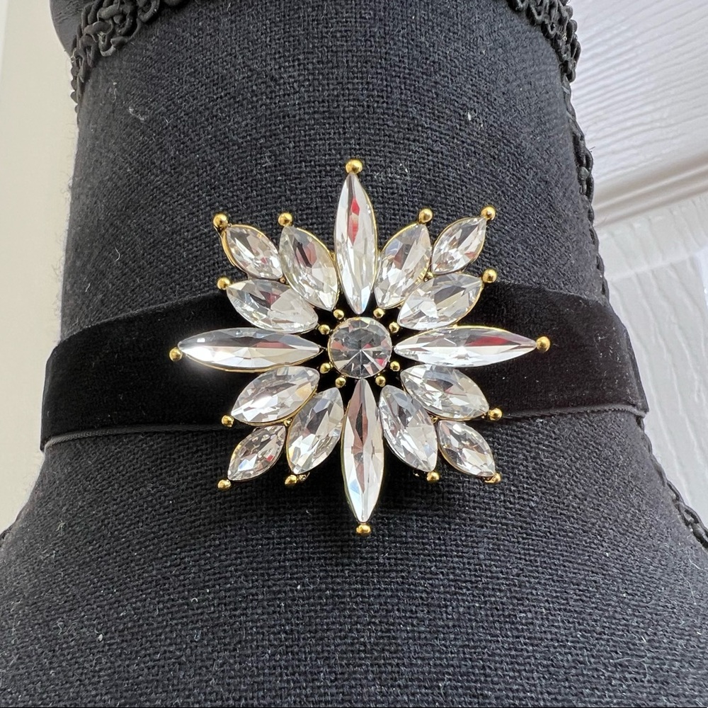 Amrita Singh Everbright Black ribbon choker 16 inches - Picture 4 of 8